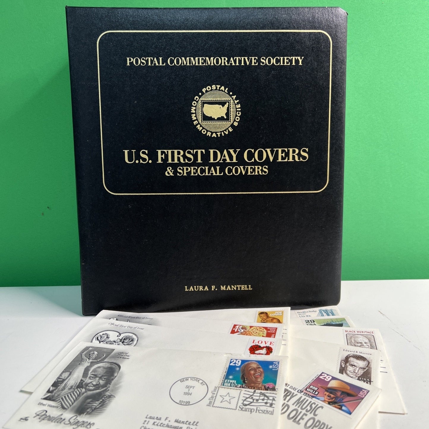 Postal Comm. Society U.S. First Day Covers & Special Covers 1994 - 1995 A+ BONUS