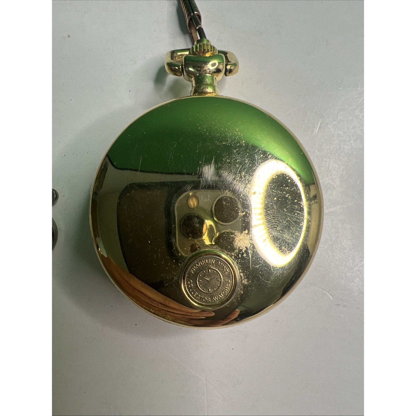 John Deere Pocket Watch Model B Franklin Mint With Case