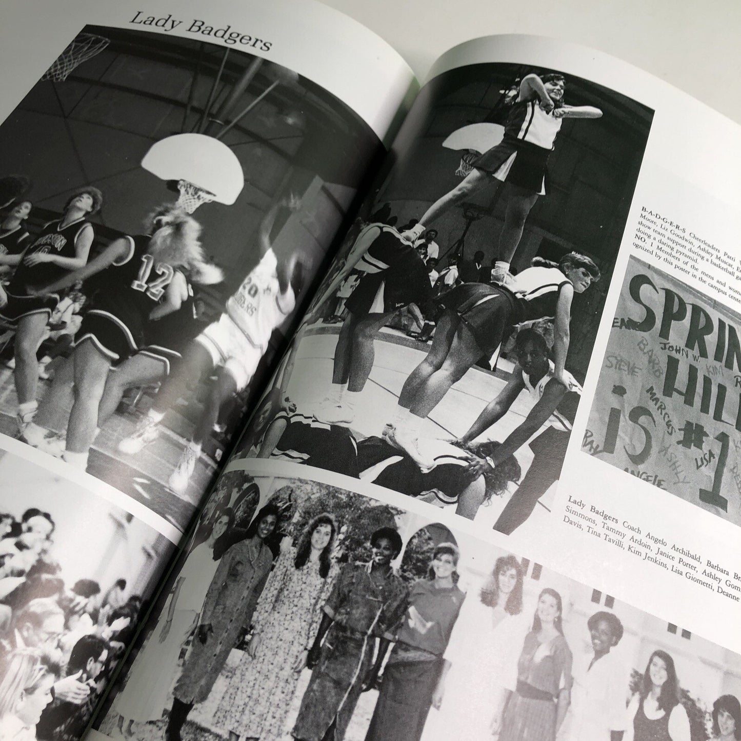 1988 - 1989 Spring Hill College Yearbook “KALEIDOSCOPE” Mobile Alabama