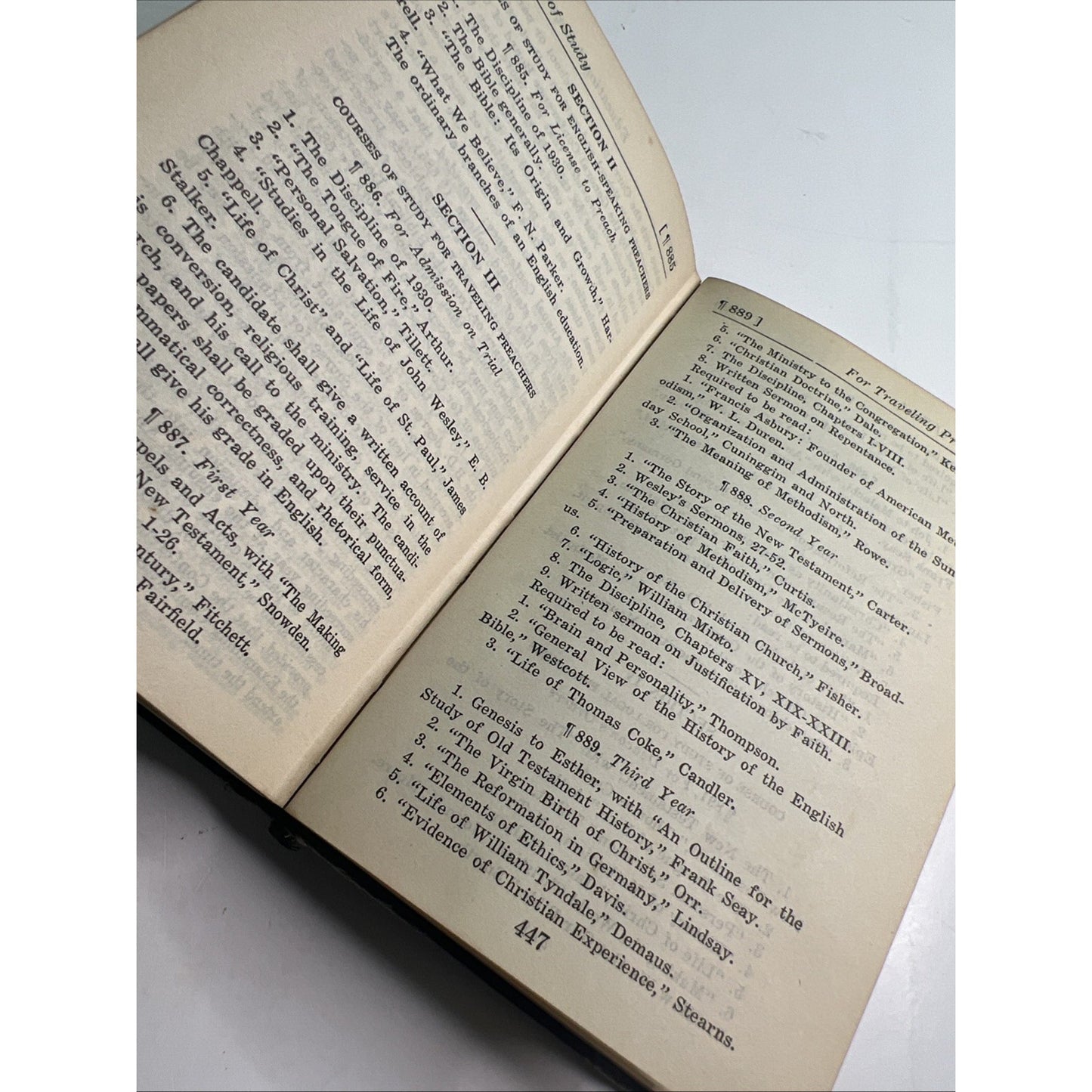The Doctrines and Discipline of the Methodist Episcopal Church, South 1930 HC