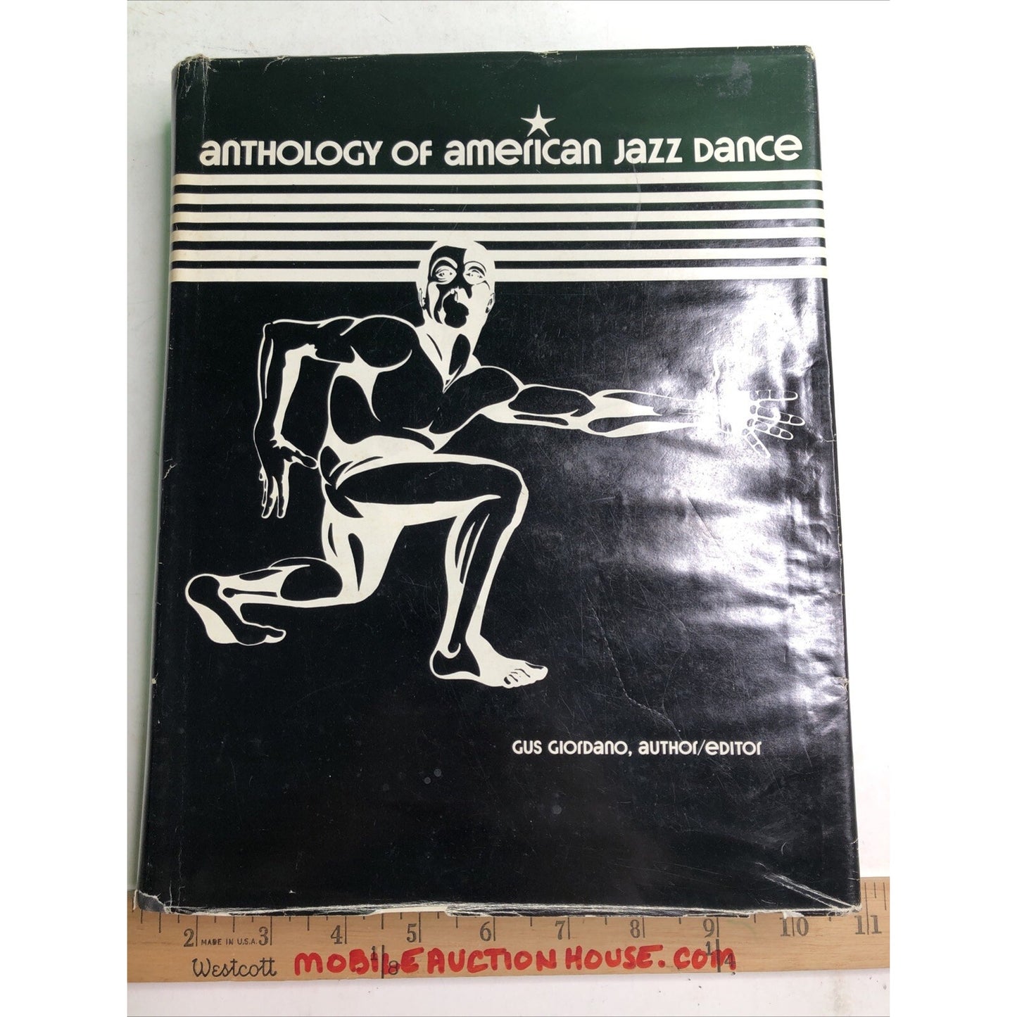 Gus Giordano / Anthology of American Jazz Dance 1978 HC DJ Illus. 2nd Edition