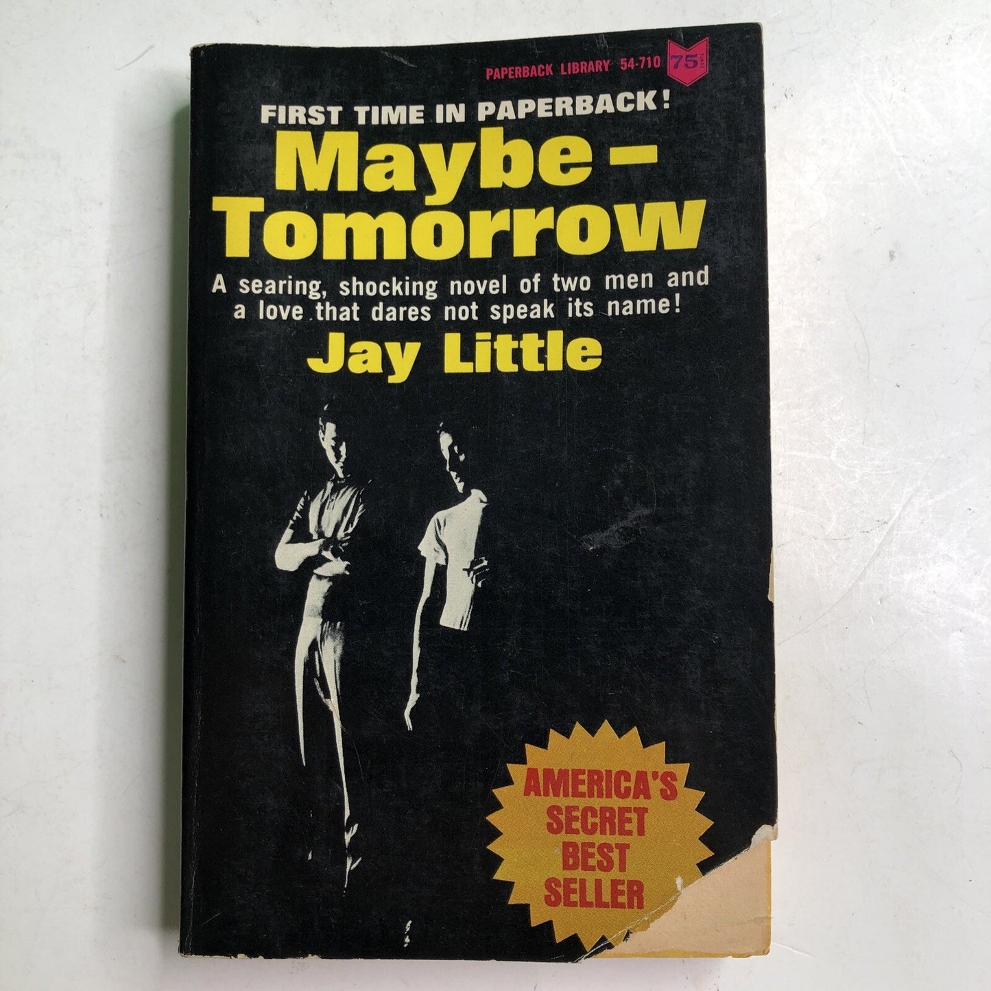 MAYBE - TOMORROW 1965 JAY LITTLE Paperback Library LGBTQ+ US