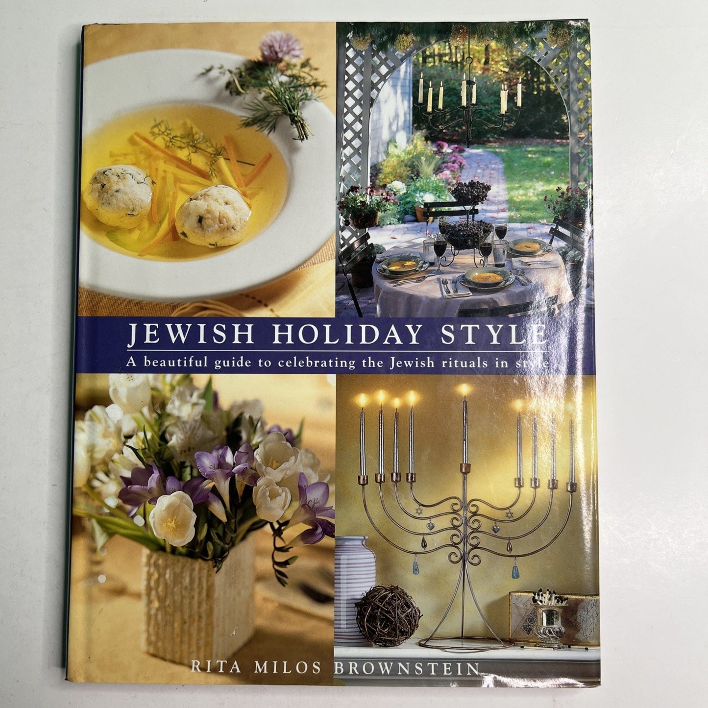 Jewish Holiday Style Hardcover 1999 by Rita Milos Brownstein