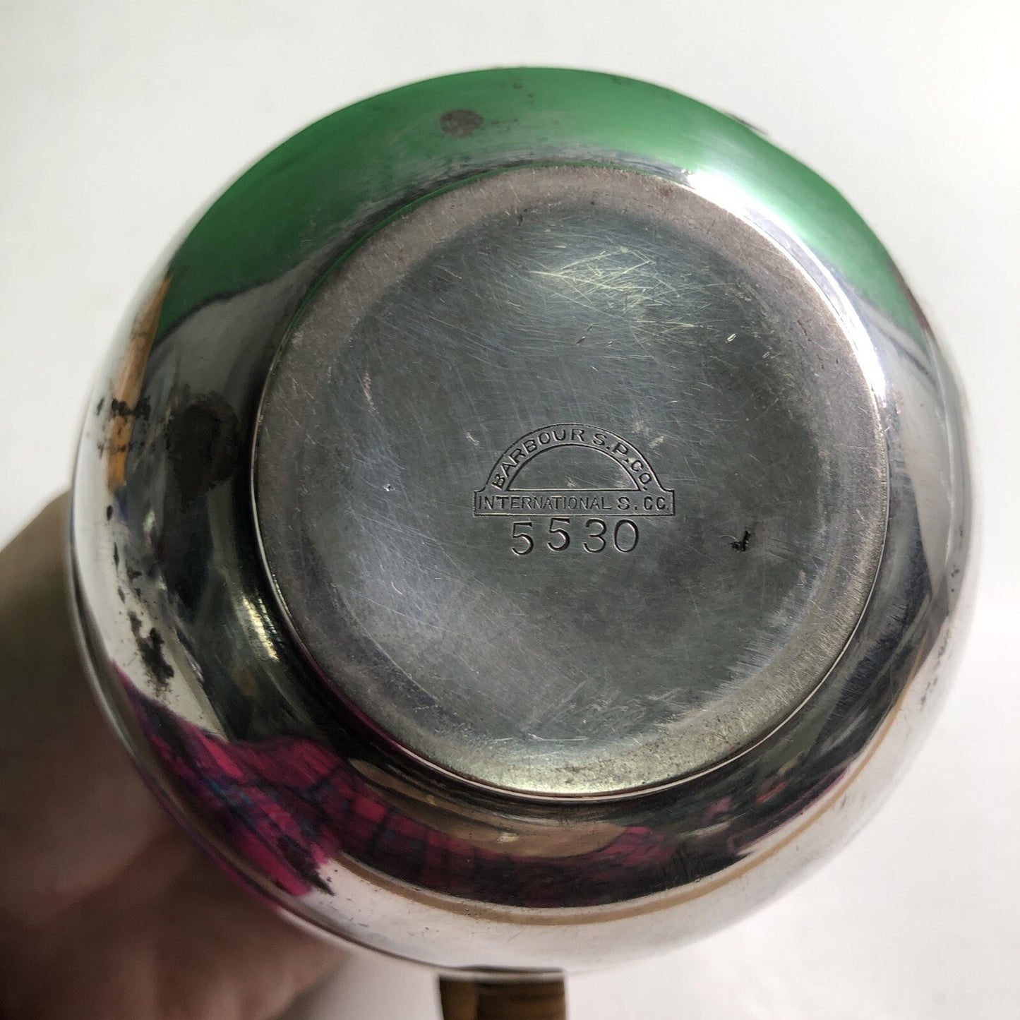 Vintage Barbour Silver Plate International Co. Tea Pot Or Syrup Pitcher