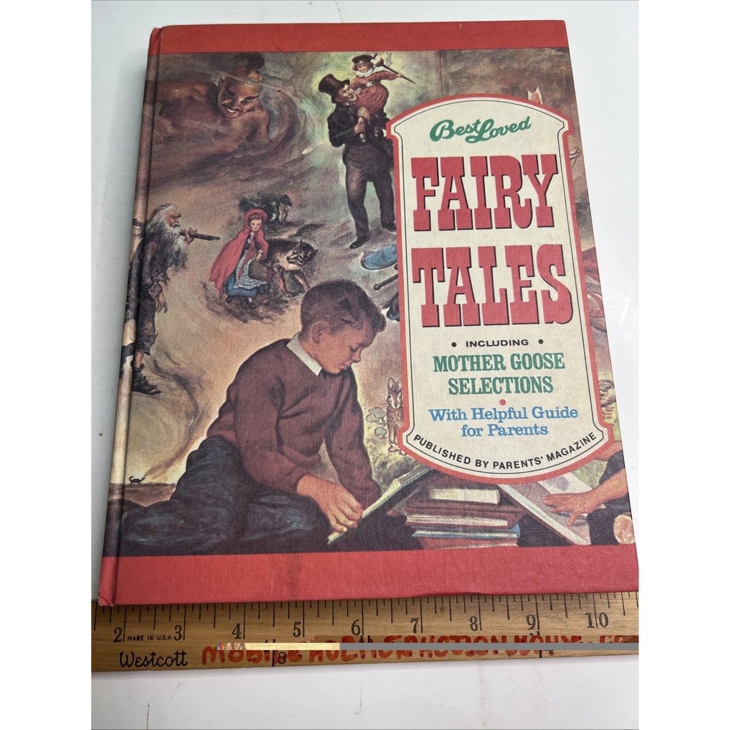 Best Loved Fairy Tales Mother Goose by Parent's Magazine 1974 Hardcover Book VTG