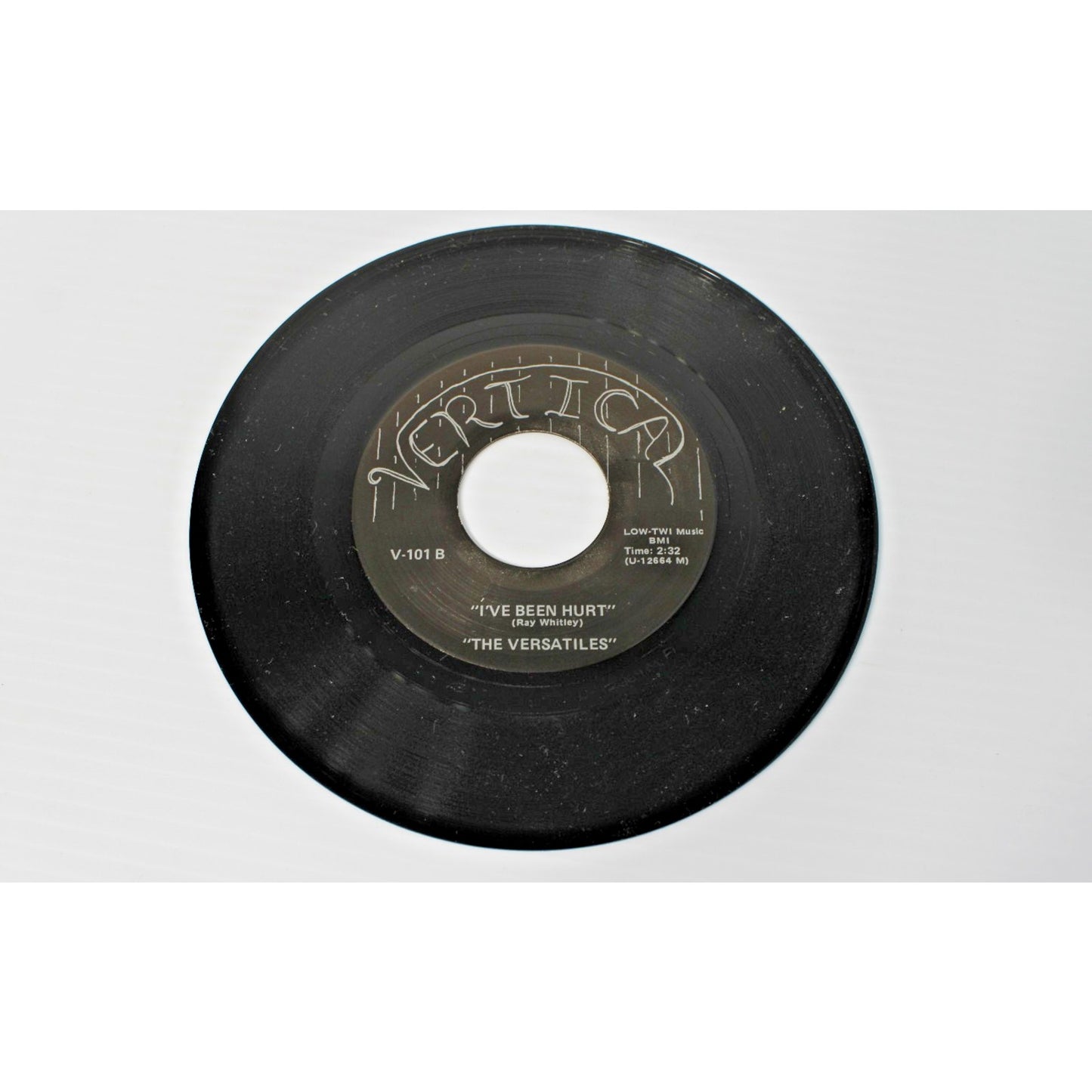 The Versatiles- 7" 45 RPM Single "I've Been Hurt"/ "Stay Away"- Vertical Records