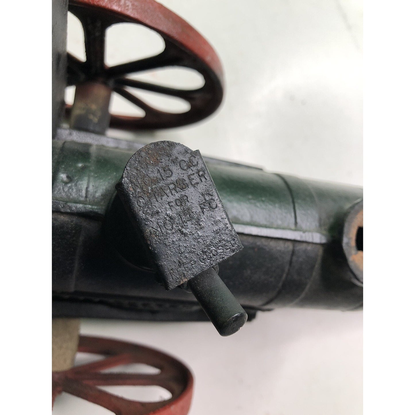 THE CONESTOGA COMPANY BIG-BANG CANNON 15FC MAJOR FIELD Cast Iron Sheet Metal Toy