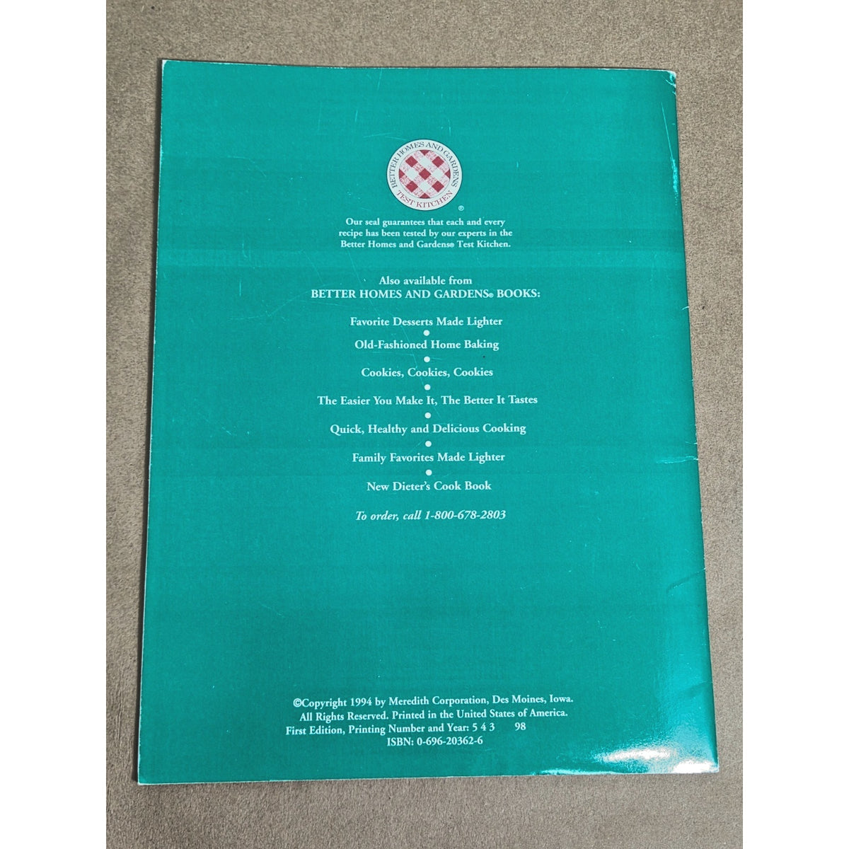Vintage 1994 Better Homes and Gardens Festive & Fancy Christmas Cookies Cookbook