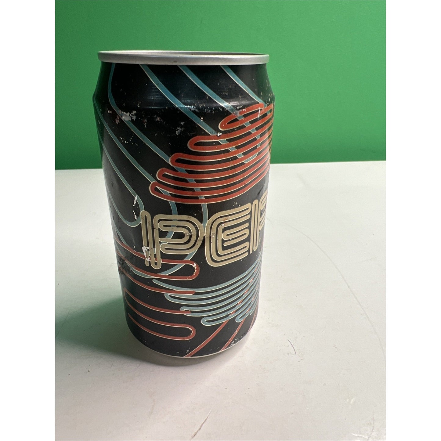 12 oz. PEPSI Cans COOL CANS Neon spells SEX Vintage 1990 Aluminum Empty
