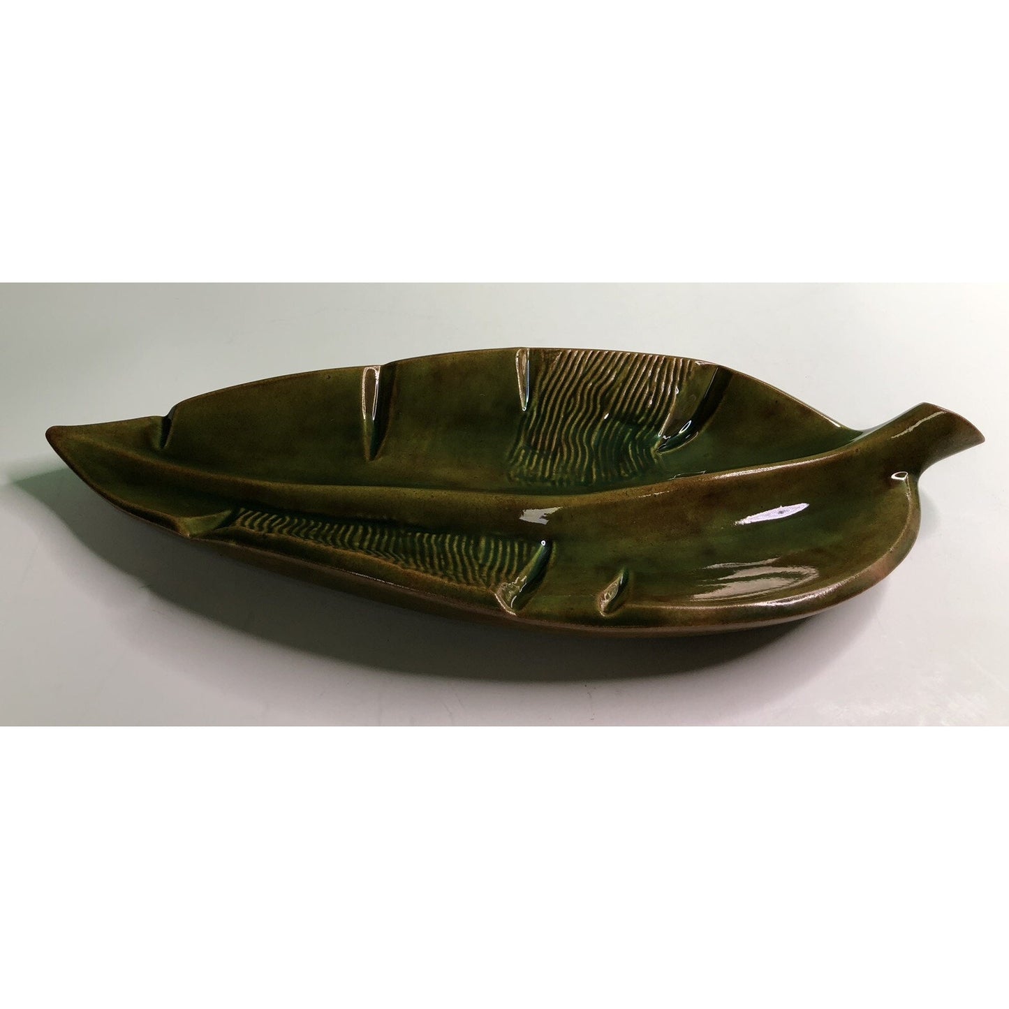 Rare Vintage Pinewood Pottery ASHTRAY TRINKET TRAY By EDITH HARWELL Fairhope AL