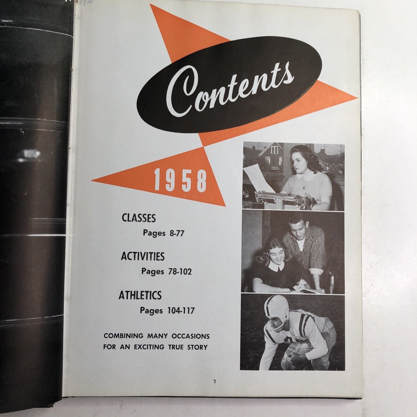 1958 GREYHOUND YEARBOOK Monessen Pennsylvania PA High School