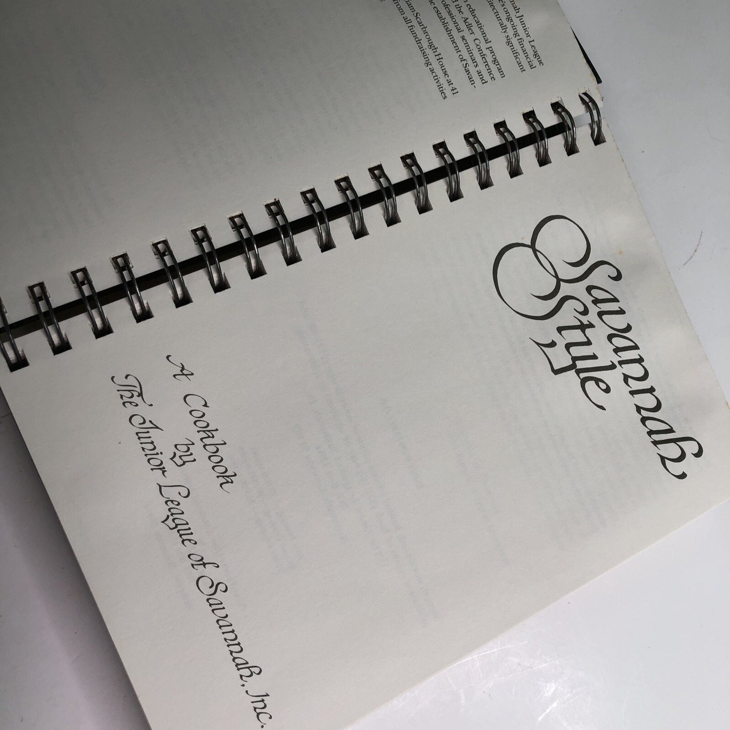 Savannah Style A Cookbook by The Junior League 1980 Hardcover 3rd printing