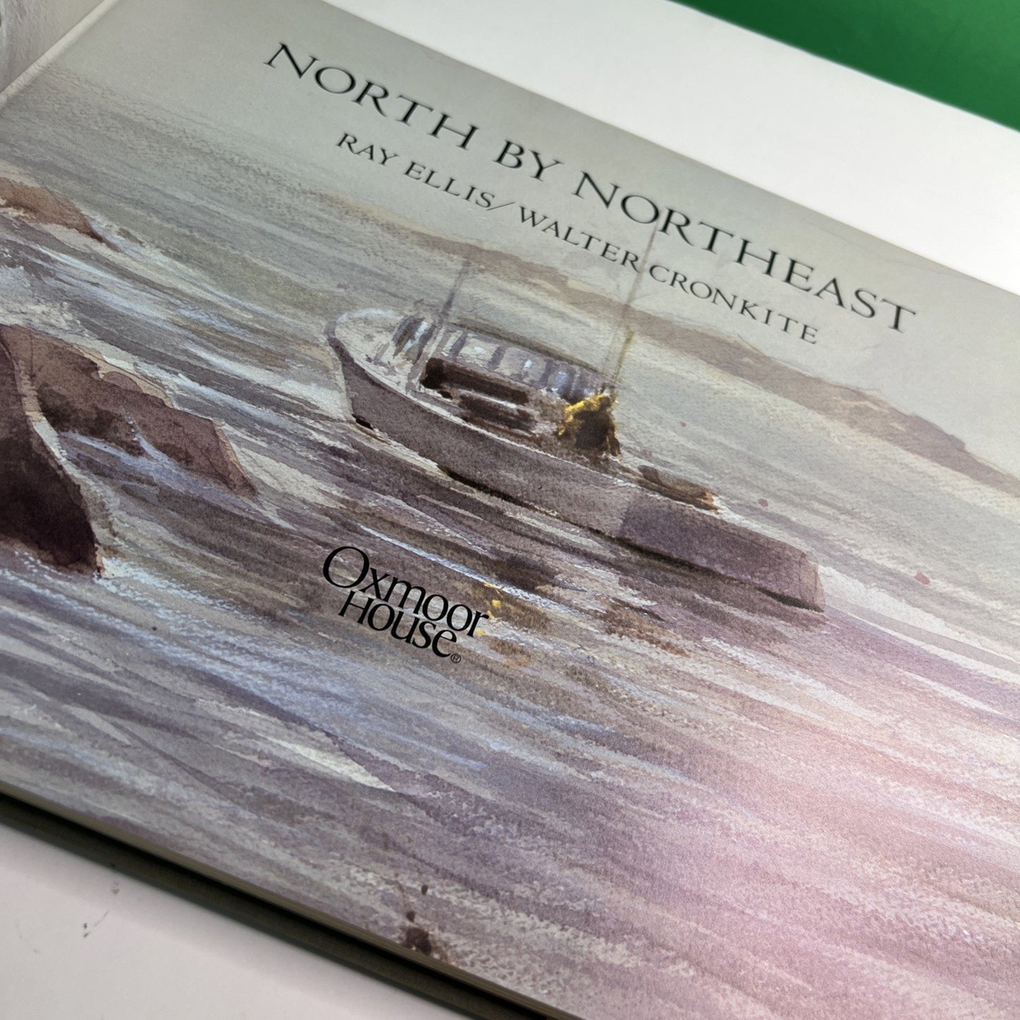 NORTH BY NORTHEAST 1986 HC DJ by Ray Ellis & Walter Cronkite Illustrated 1st Ed