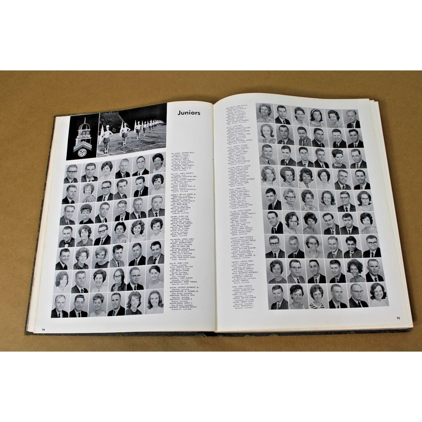 1964 University of Southwestern Louisiana "L'acadien" Vintage Yearbook
