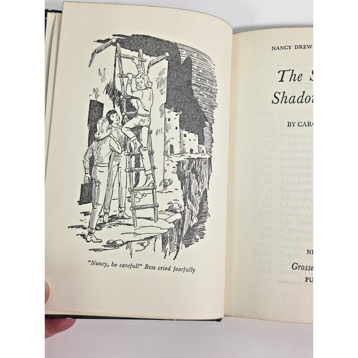 Vintage Nancy Drew The Secret of Shadow Ranch Volume 5 Grosset and Dunlap
