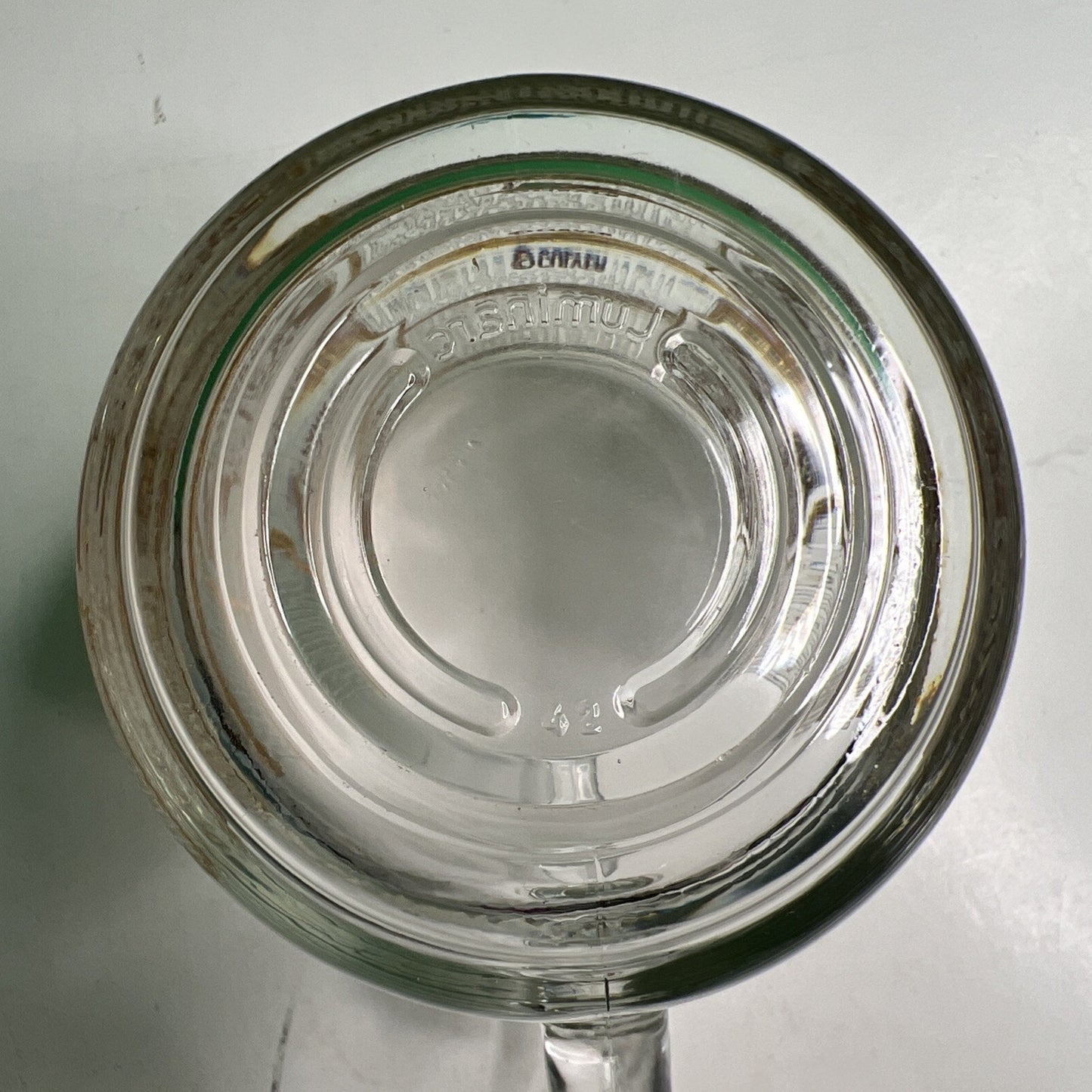 Vintage CULVER Yellowstone National Park Mug Cup Luminarc Brand Glass