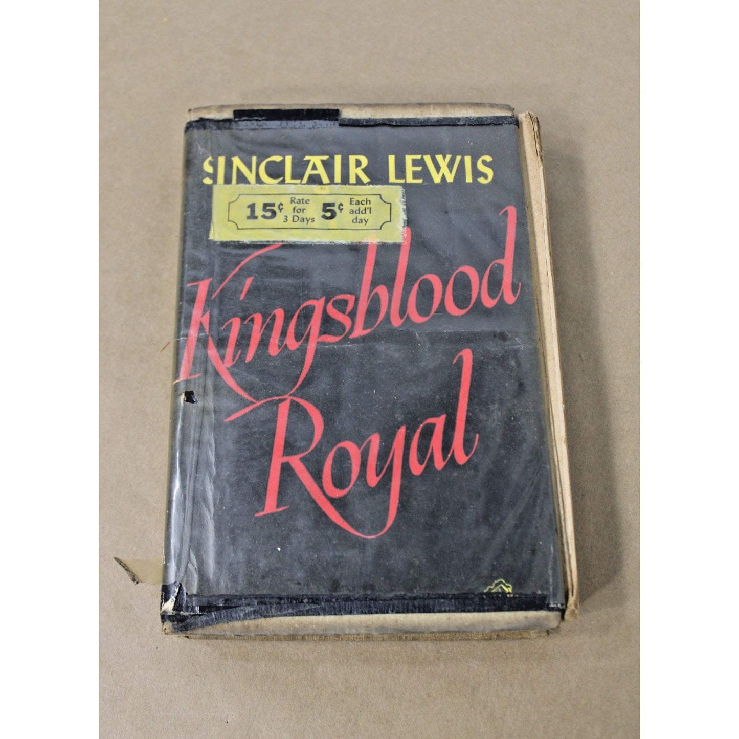 1947 First Edition Kingsblood Royal- Sinclair Lewis Stated 1st Printing, Ex-Lib.