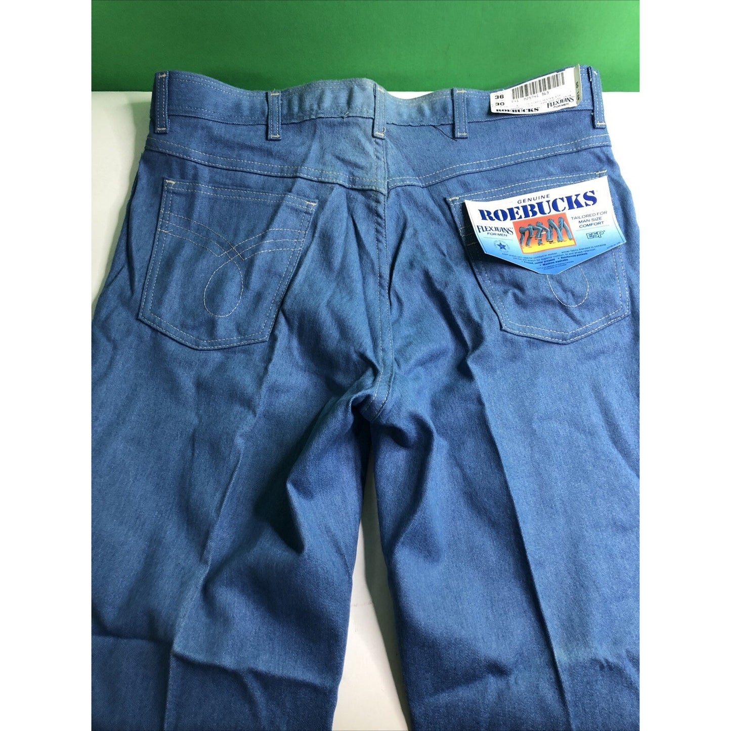 New With Tags Genuine ROEBUCKS FLEXJEANS 36 x 30