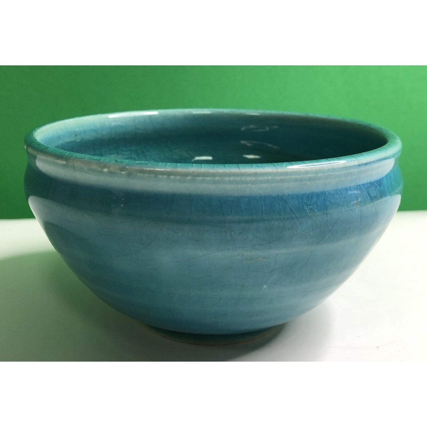 Vintage UNIVERSITY OF MISSISSIPPI BOWL Blue Hues 4.5” Diameter
