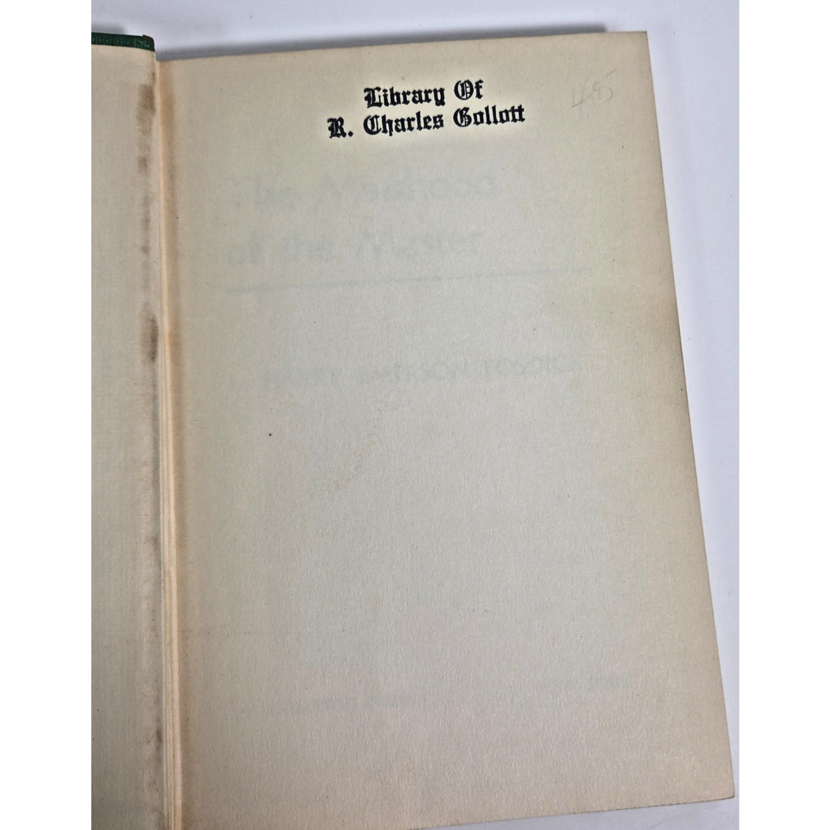 1958 Harry Emerson Fosdick The Manhood of the Master Vintage Devotional
