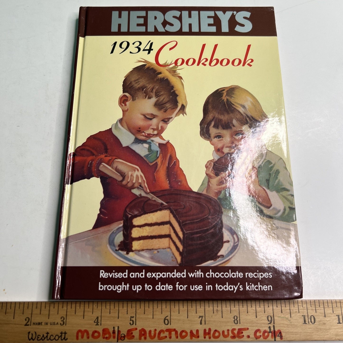 HERSHEY'S 1934 COOKBOOK Revised & Expanded Chocolate Recipes HARDCOVER NEW 1992