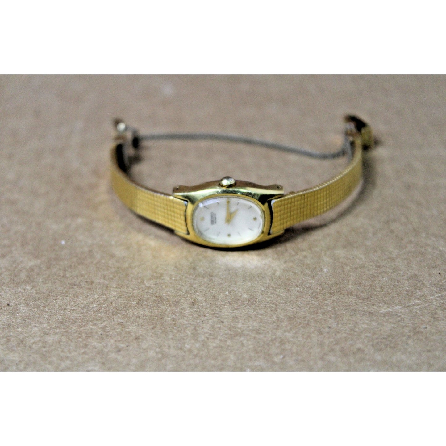 Vintage Seiko Ladies Watch Model 5420-5330, Goldtone, For Parts/ Repair