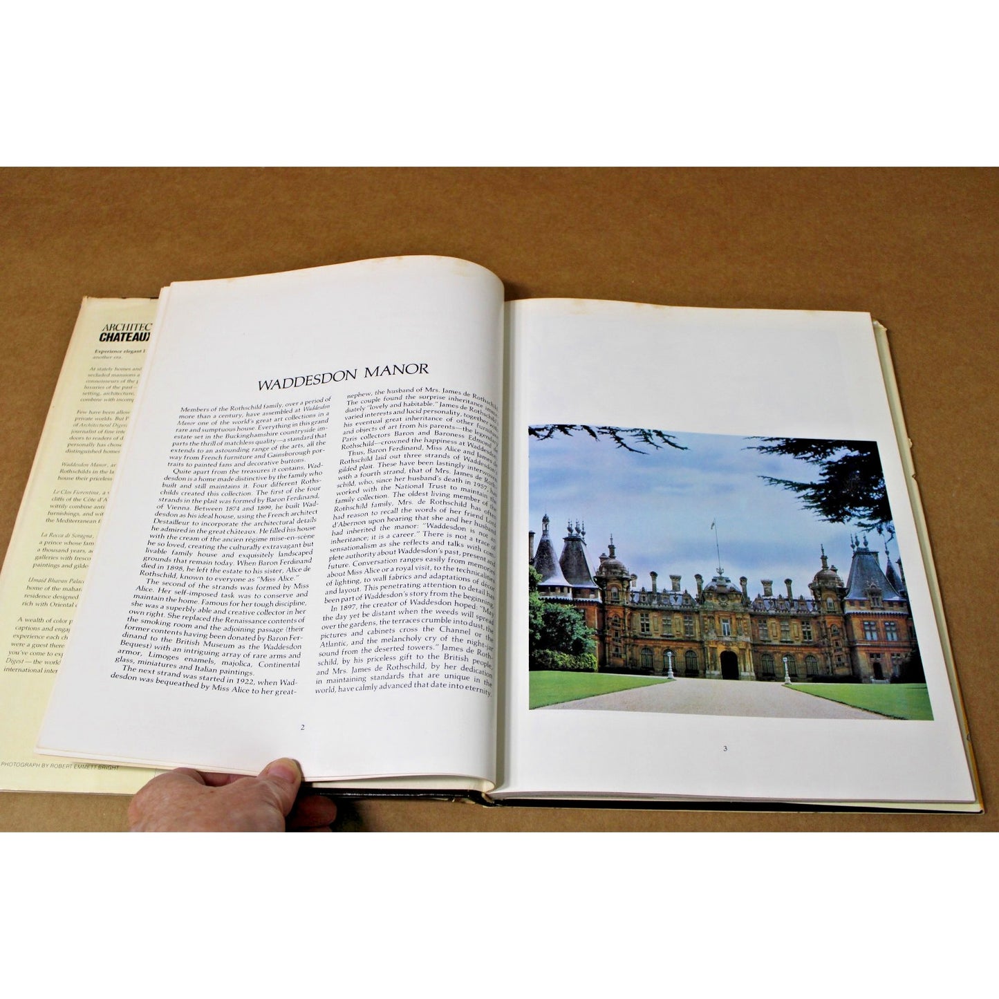 Architectural Digest: Chateaux and Villas, First Edition Paige Rense E-I-C