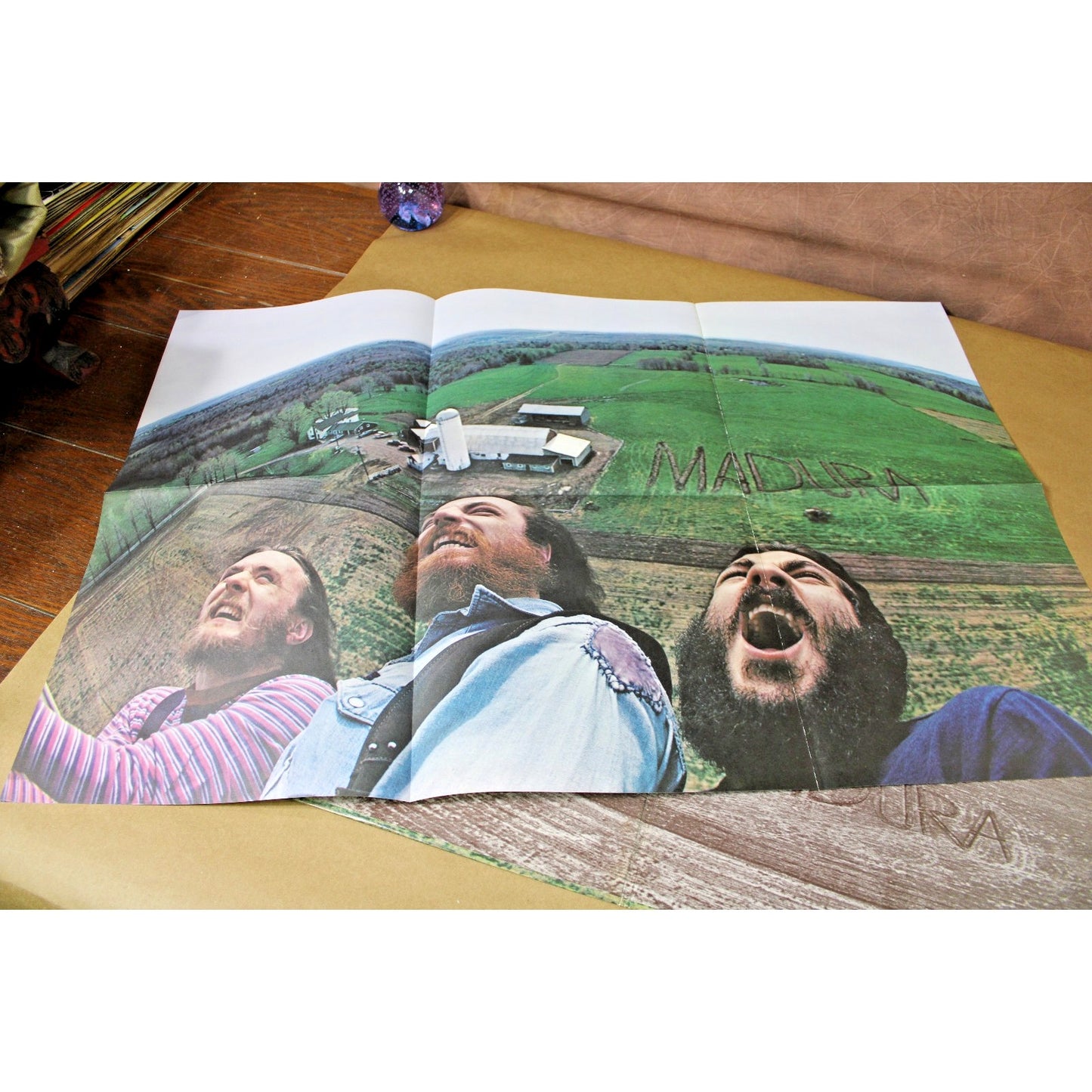 MADURA Self Titled 1971 Album Columbia 2LP w/ Poster Insert, Promo Copy