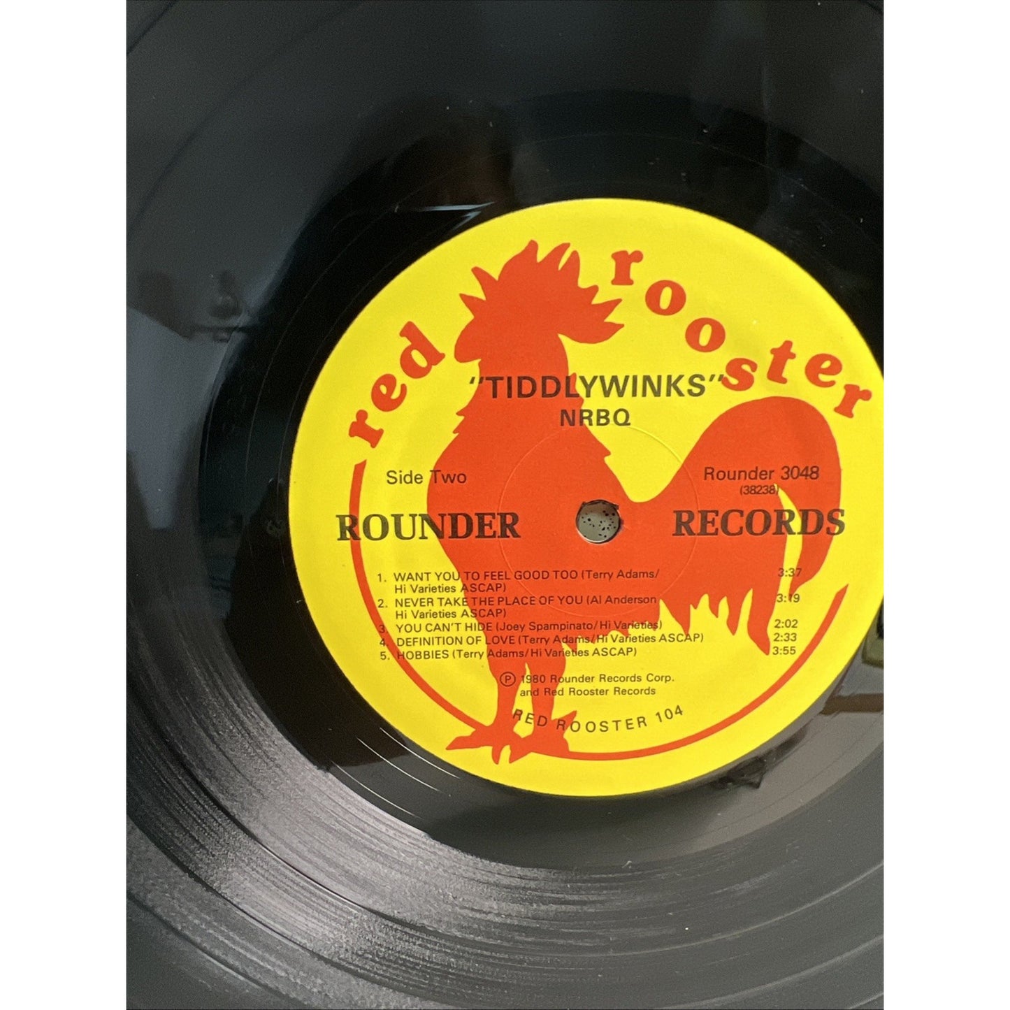 NRBQ Tiddly Winks 1980 Original Vinyl Rounder Records Red Rooster 104 Album