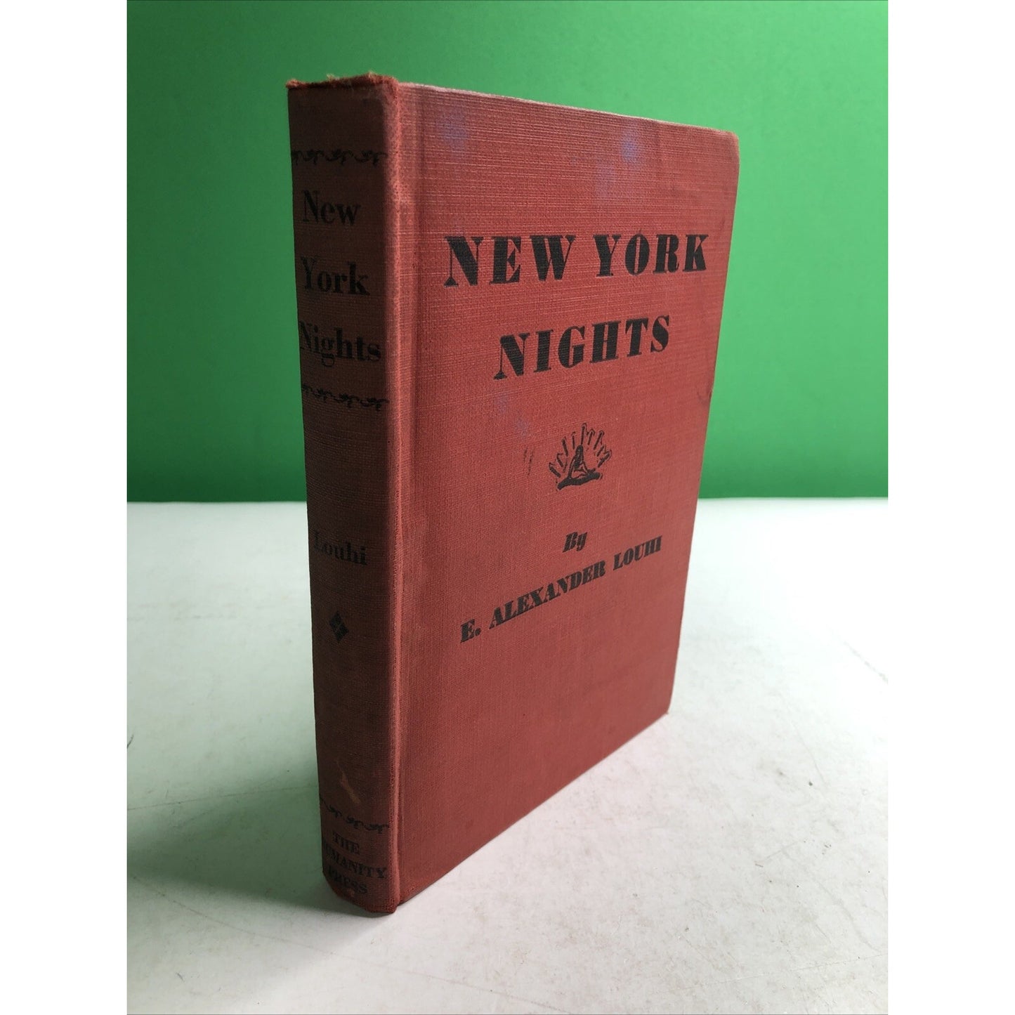 New York Nights by E. Alexander Louhi HC 1st Edition 1941