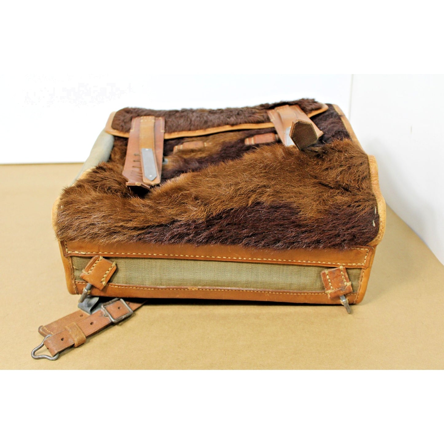 Original WWII German Wehrmacht Radio Signalman's Horse Hair M34 Backpack No. 1