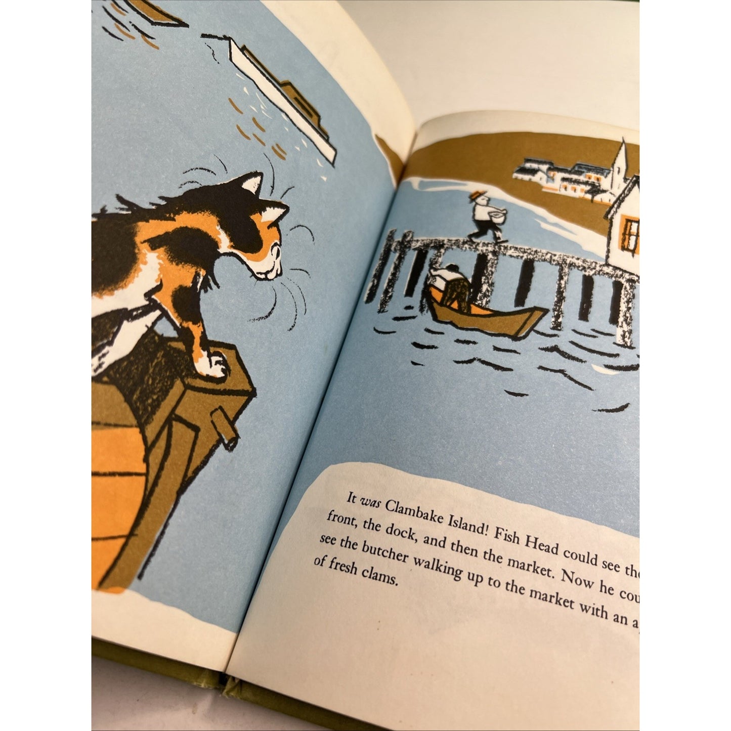 FISH HEAD BY JEAN FRITZ 1954/1972 2nd Edition HC Children’s Book Club