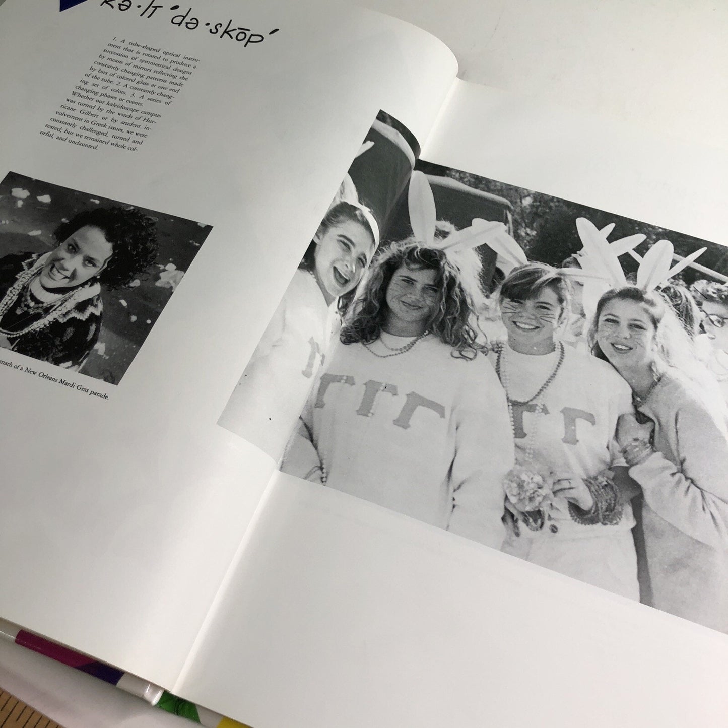 1988 - 1989 Spring Hill College Yearbook “KALEIDOSCOPE” Mobile Alabama