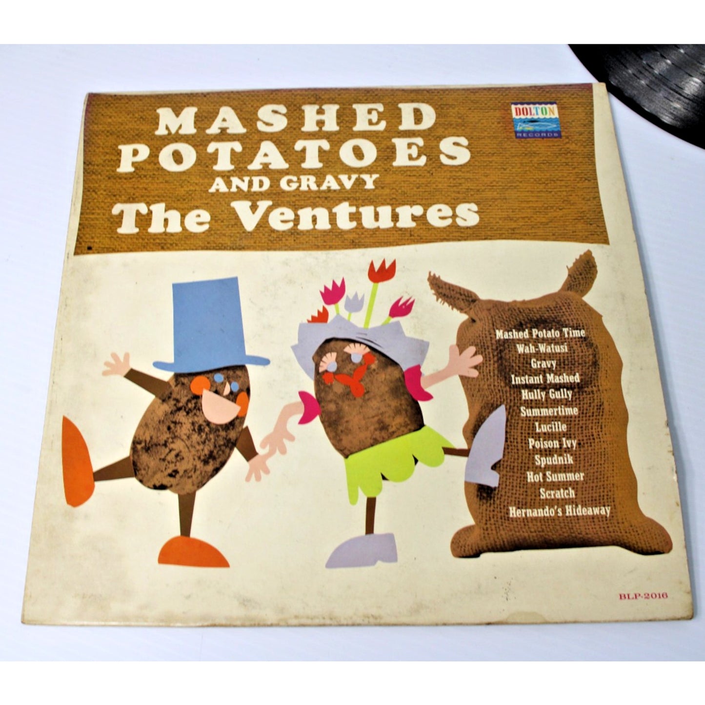 The Ventures- Mashed Potatoes And Gravy, 1962 Dolton BLP2016 VG/G+ 60s Surf Rock