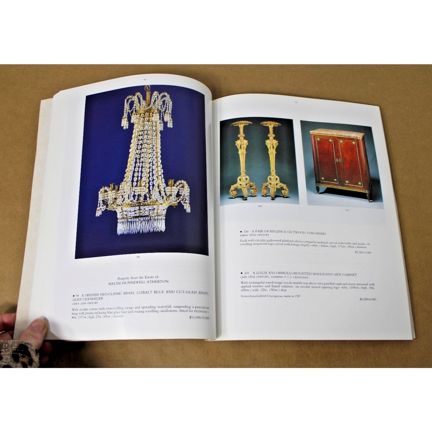 Christie's Important French Continental Furniture, Clocks, Porcelain, Nov. 1990