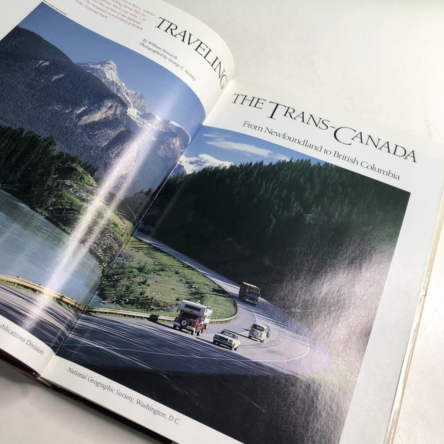 William Howarth TRAVELING THE TRANS-CANADA 1st Edition HC DJ 1987