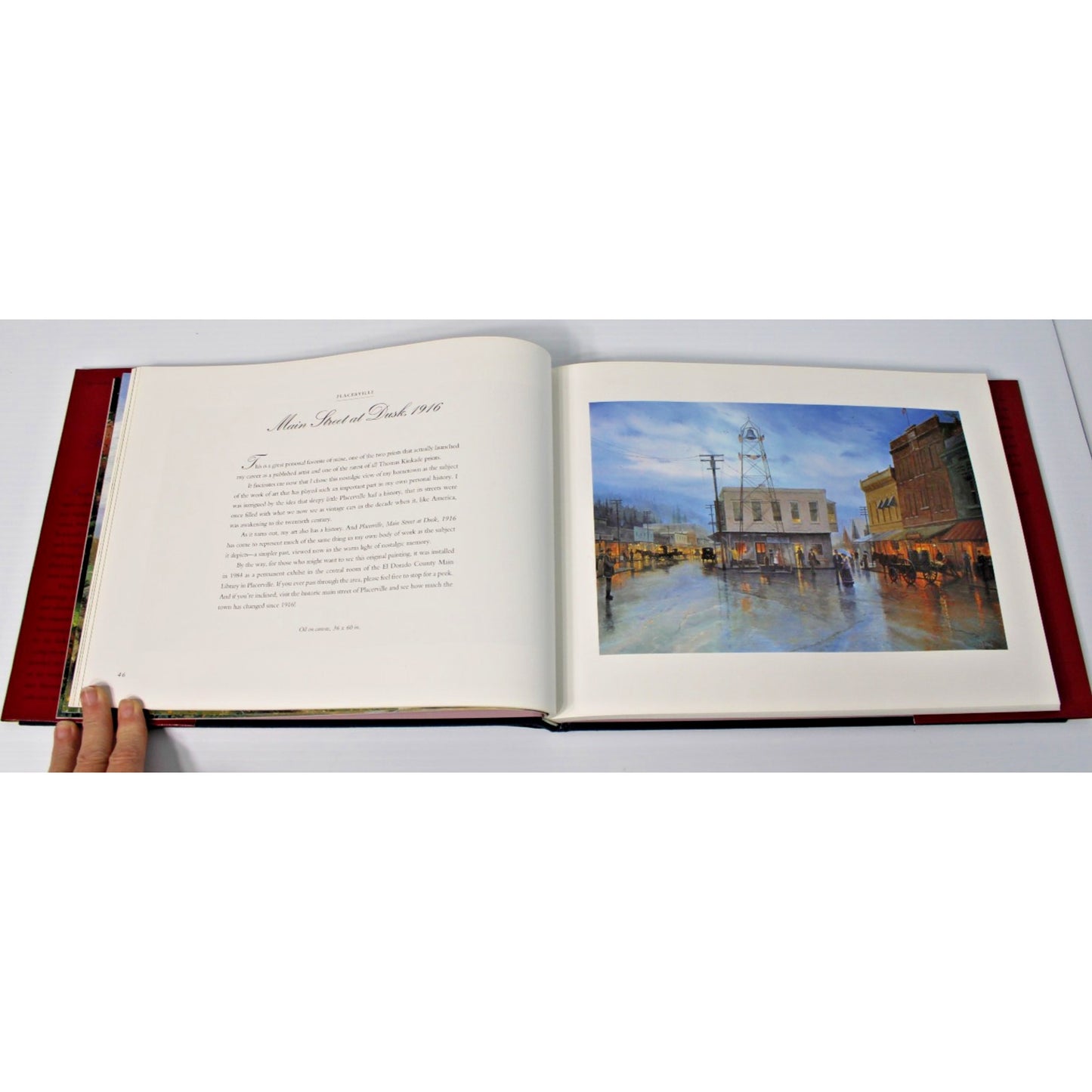 Thomas Kinkade: Paintings of Radiant Light, 1995- 1st Edition, Signed Bookplate