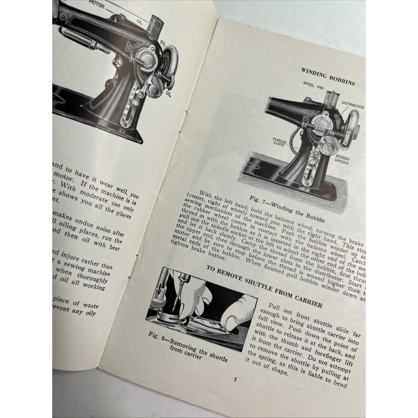 EXP. B. T. Electric Sewing Machine Instruction Book Manual Parts History PB