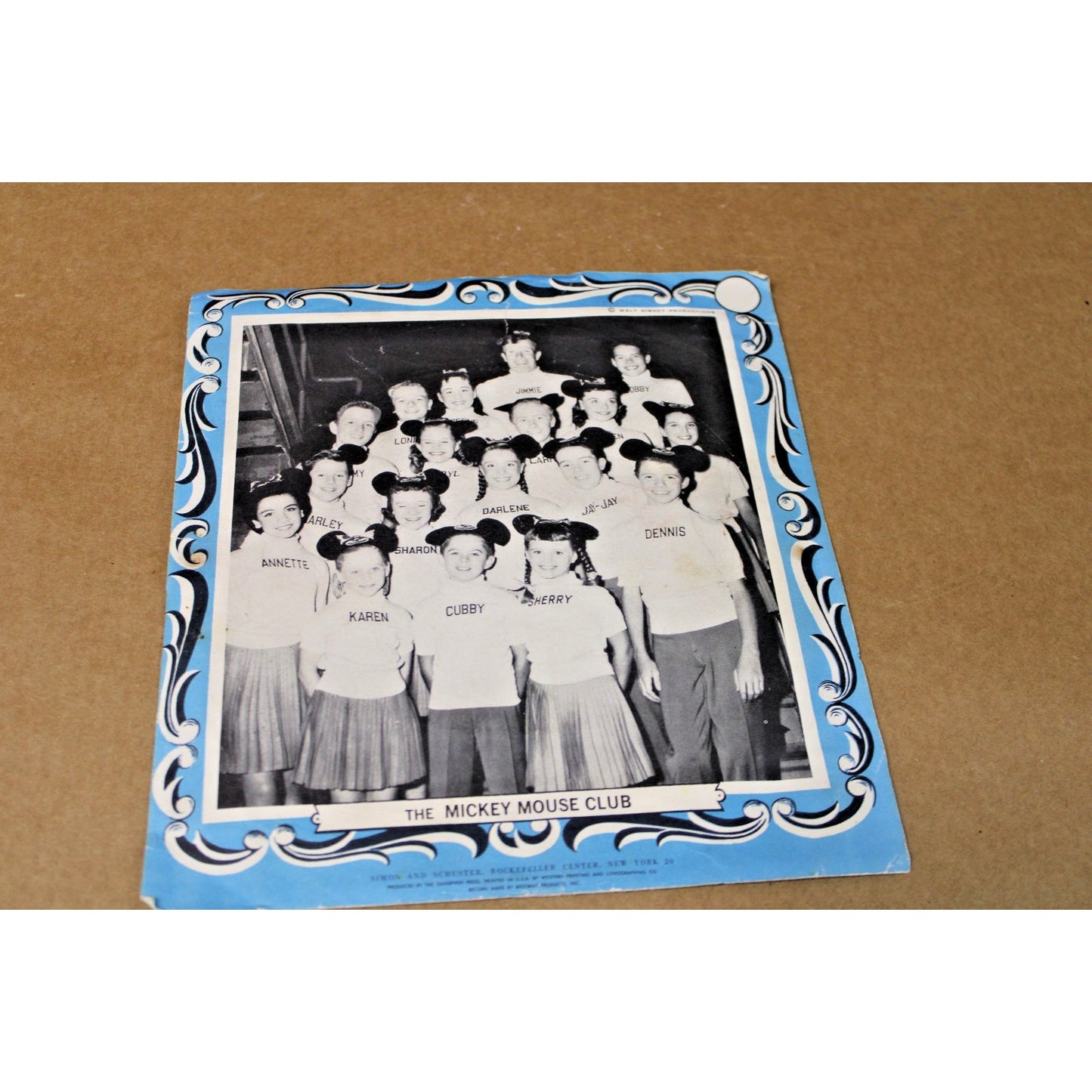 VTG Disney Mickey Mouse Club, Proverbs and Do What the Good Book Says 45 RPM