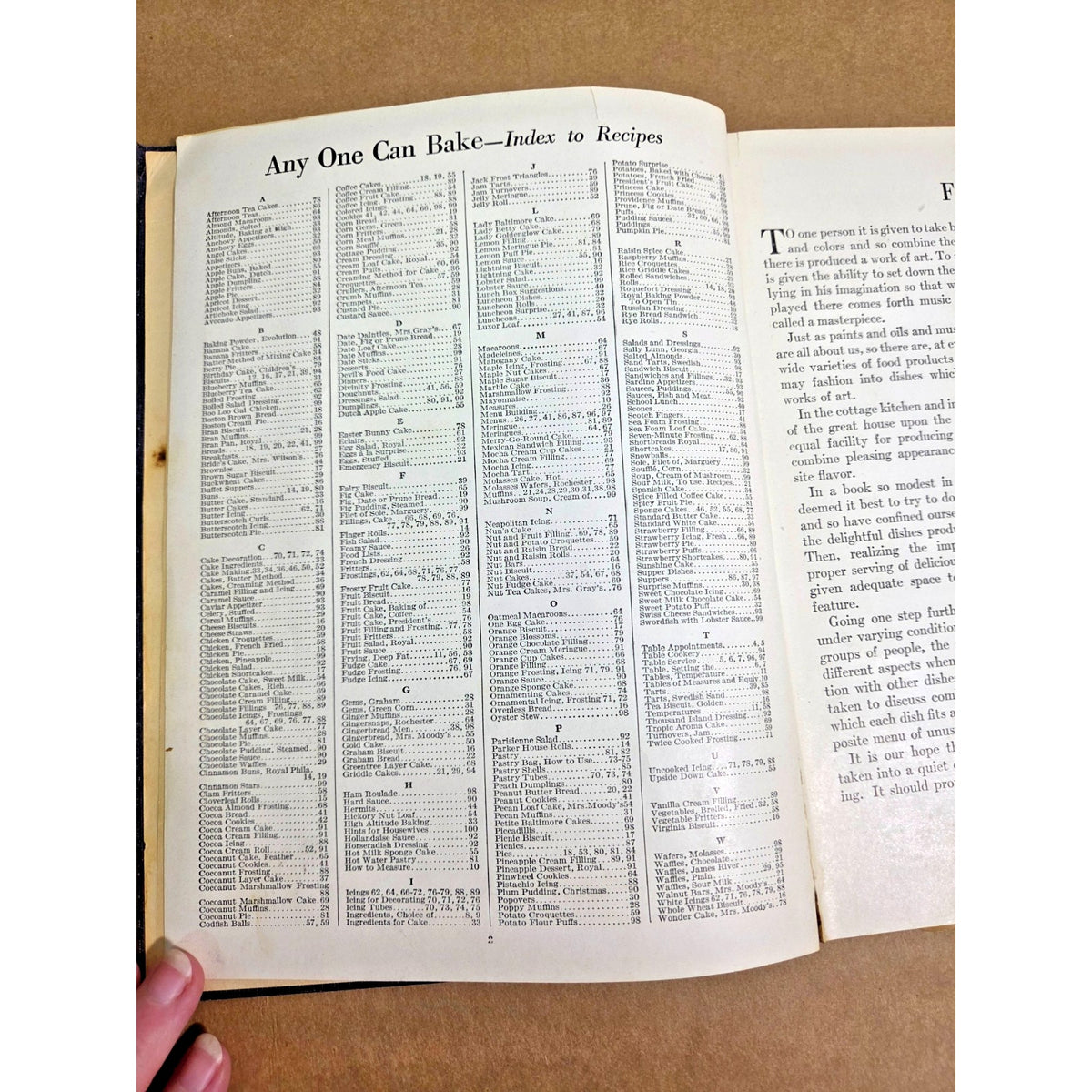 1929 Any One Can Bake Cookbook - Royal Baking Powder Co. - Vintage Art Deco