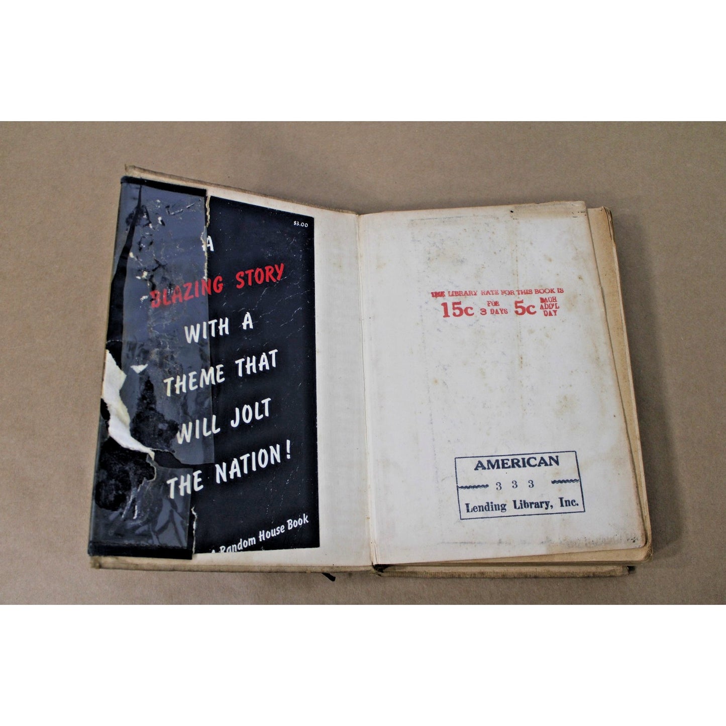 1947 First Edition Kingsblood Royal- Sinclair Lewis Stated 1st Printing, Ex-Lib.