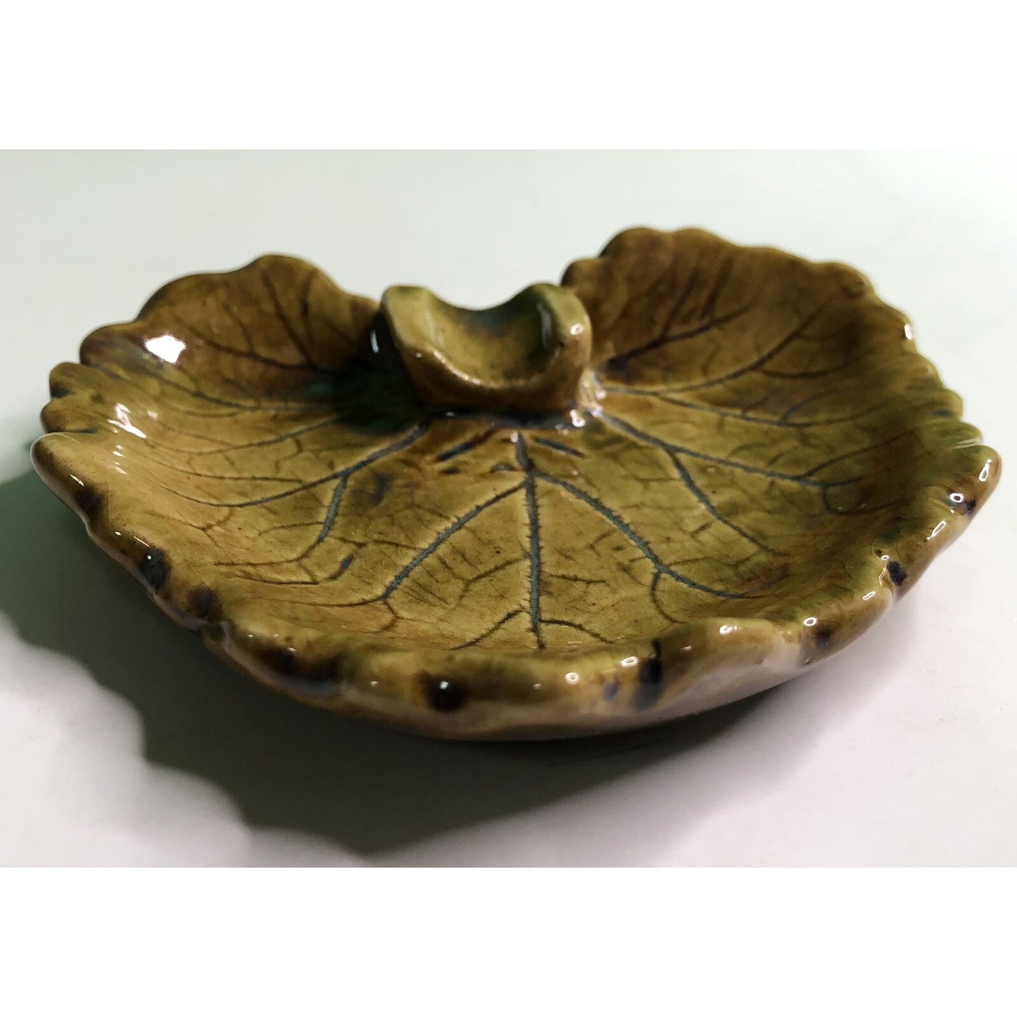 Rare Vintage Pinewood Pottery ASHTRAY TRINKET TRAY By EDITH HARWELL Fairhope AL