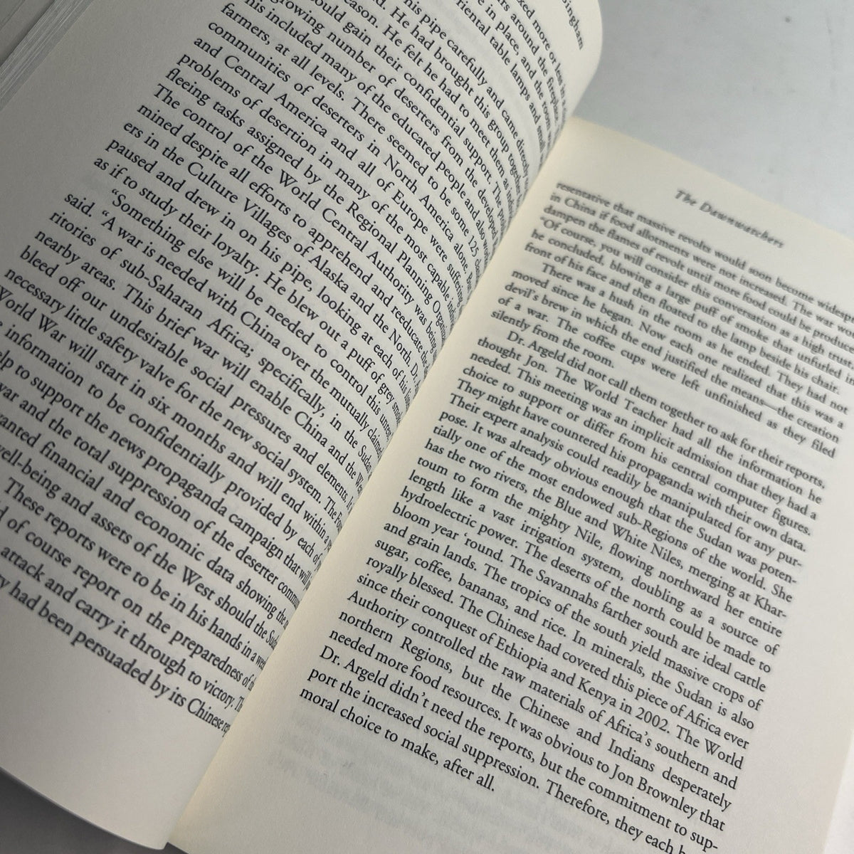 THE DAWNWATCHERS: A NOVEL OF THE TWENTY-FIRST CENTURY By Hiram A. Bingham PB