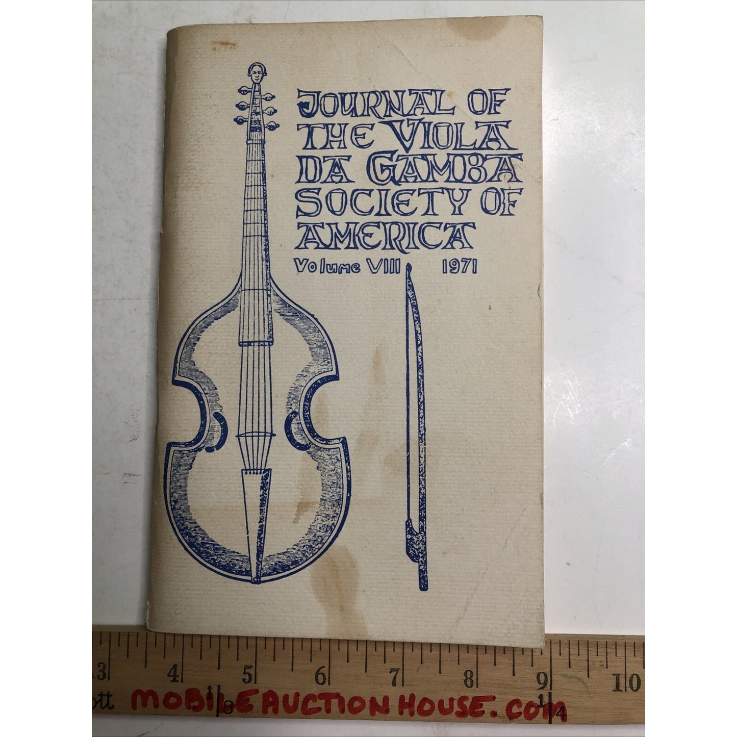 Journal of the Viola Da Gamba Society of America Volume 8 1971