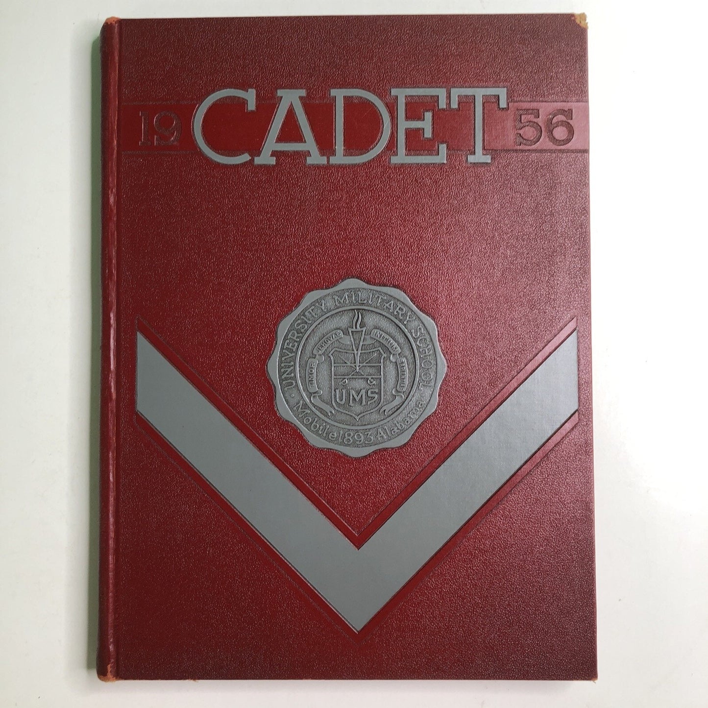 1956 THE CADET Yearbook University Military School Mobile Alabama AL UMS WRIGHT