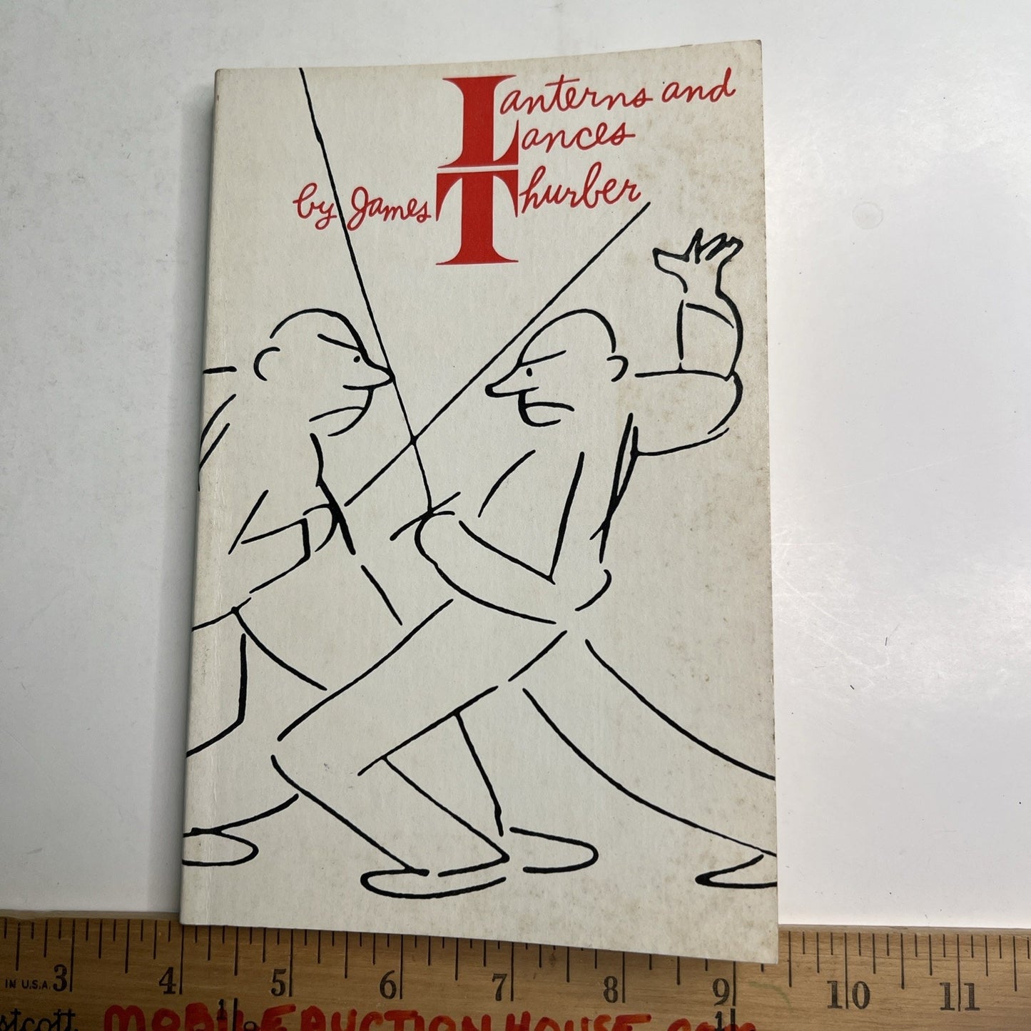 Vintage Paperback Lanterns and Lances by James Thurber 1962 Illustrated