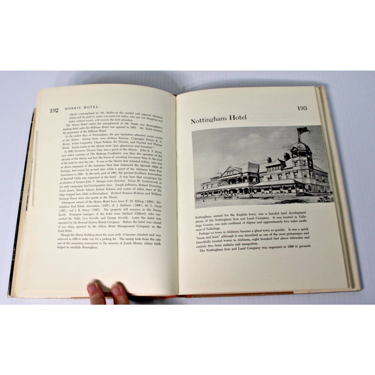 Rare Signed 1st Edition- Historic Alabama Hotels and Resorts- James Sulzby, 1960