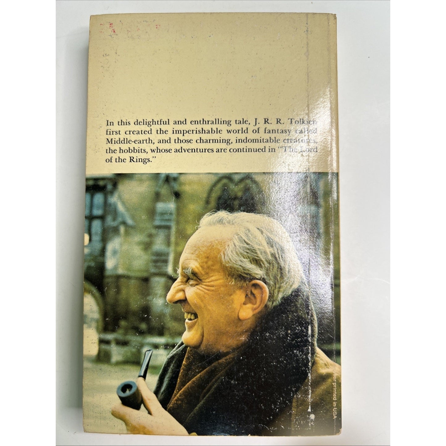 The Hobbit by J.R.R. Tolkien 1978 Ballantine Fantasy Vintage PB 71st Printing