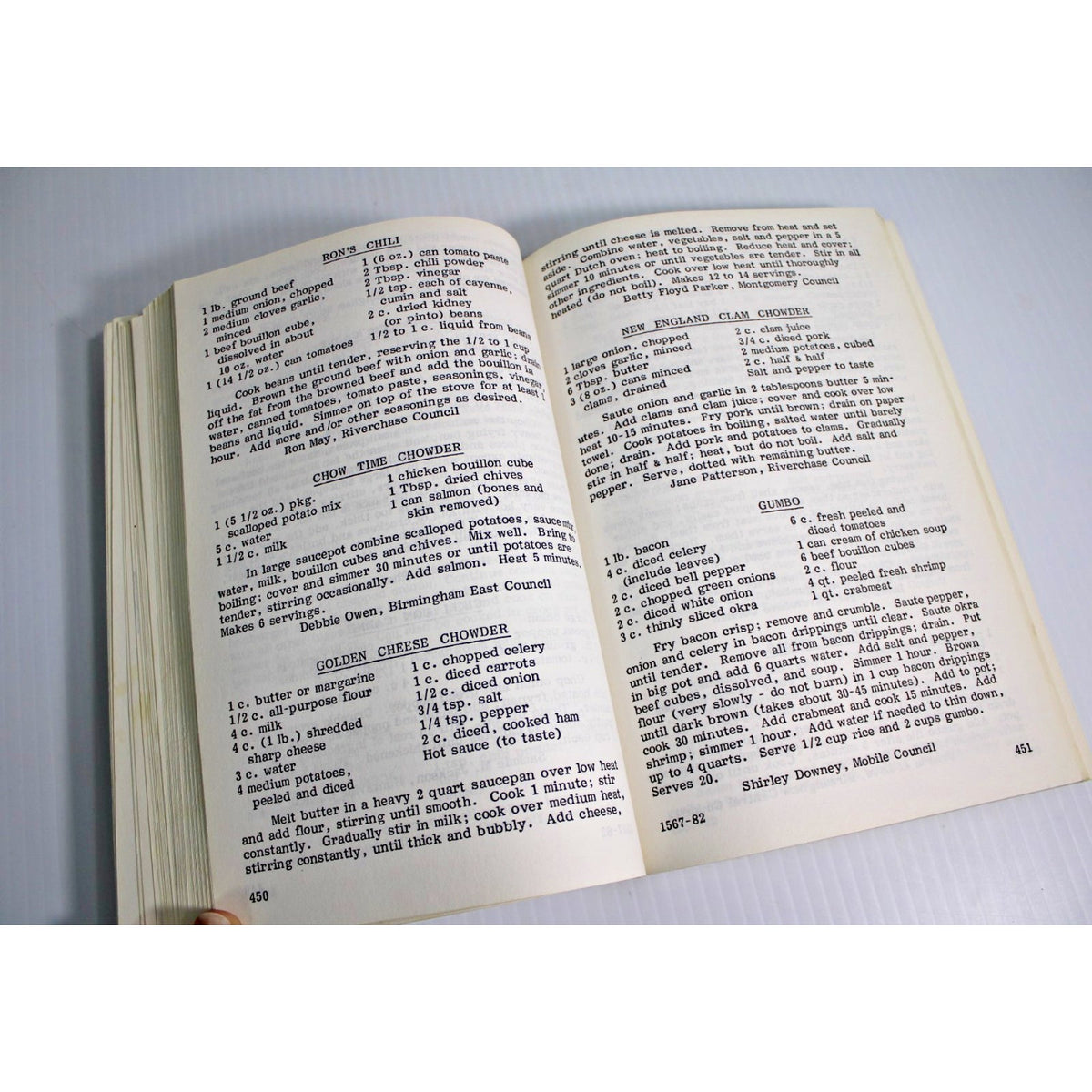 Vintage 1982 Calling All Cooks Cookbook Telephone Pioneers of America Alabama AL