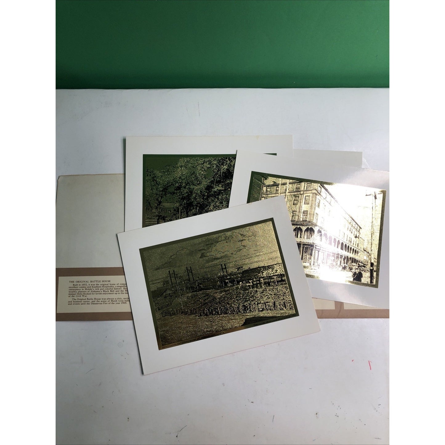 A Portfolio Selected Scenes Historic Mobile AL Merchants National Bank 75th Year